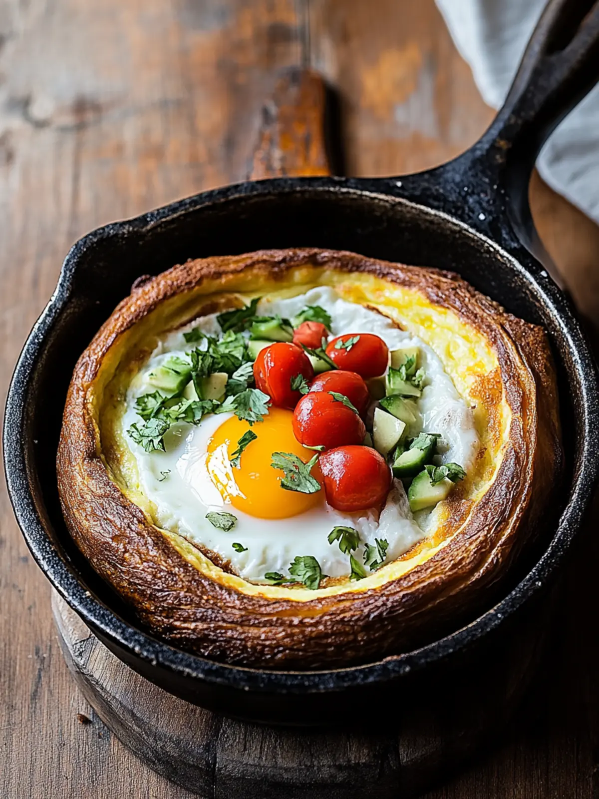 Huevos Rancheros Mini Savoury Dutch Baby for a Brunch Delight 3 Huevos Rancheros Mini Savoury Dutch Baby