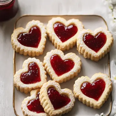 Delicious Sandwich Heart Cookies with Jam for Sweet Moments 9 Sandwich Heart Cookies with Jam