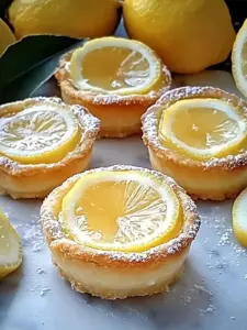 Delicious Baby Lemon Impossible Pies: Easy Mini Desserts 6 Baby Lemon Impossible Pies