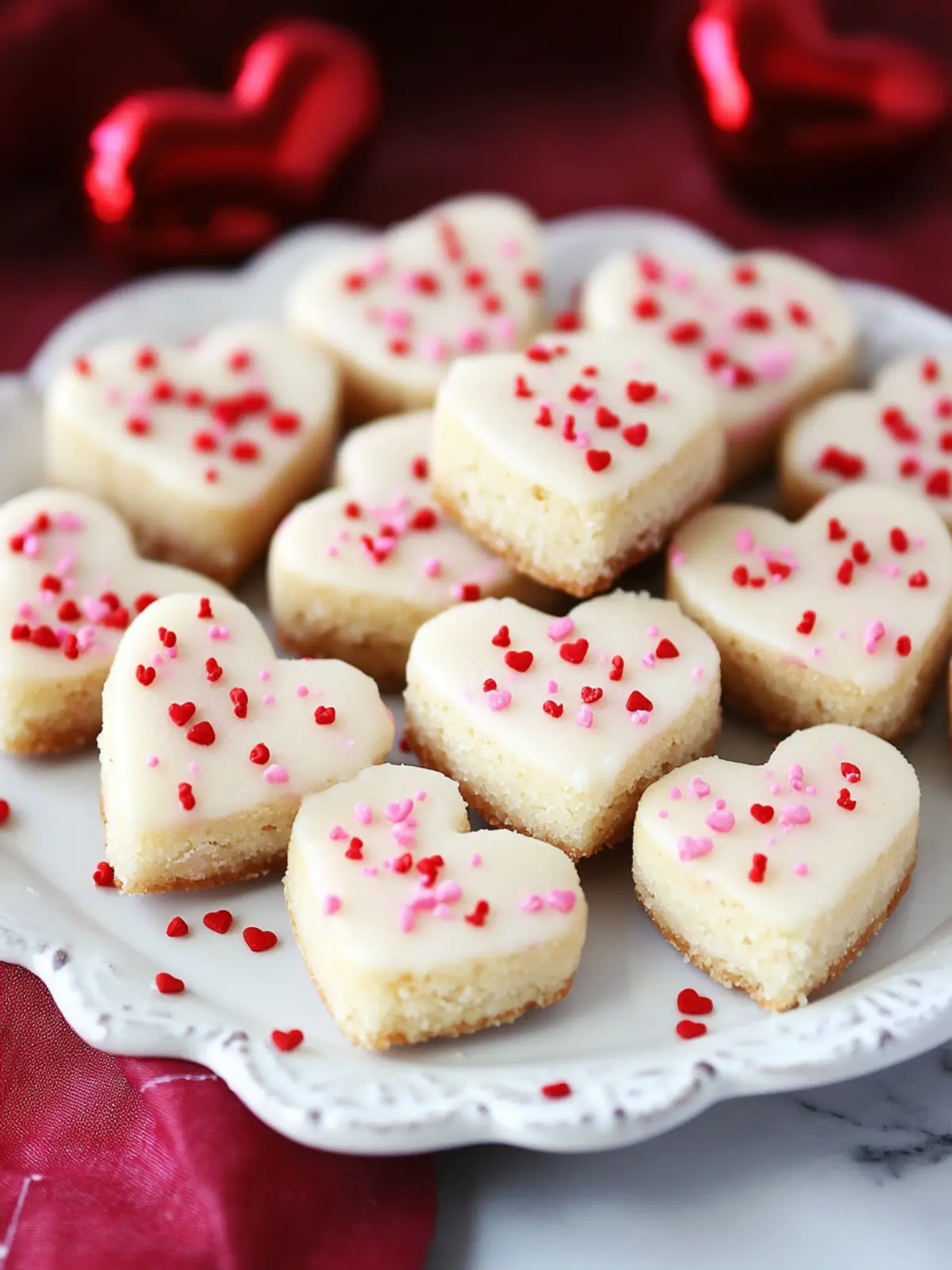 Delicious Valentine's Day Shortbread Cookie Bites to Cherish 3 Valentines Day Shortbread Cookie Bites