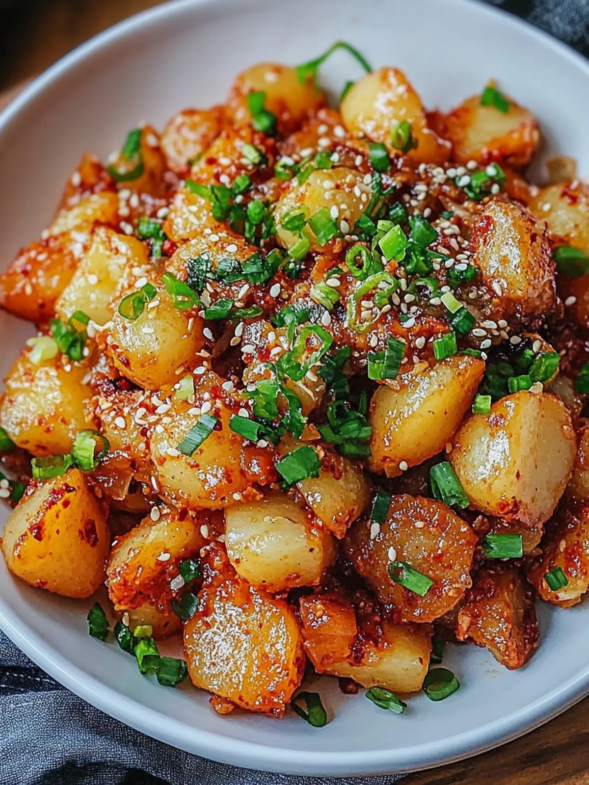 Crispy Korean Potato Dish: A Flavorful Twist on Tradition 4 Crispy Korean Potato Dish