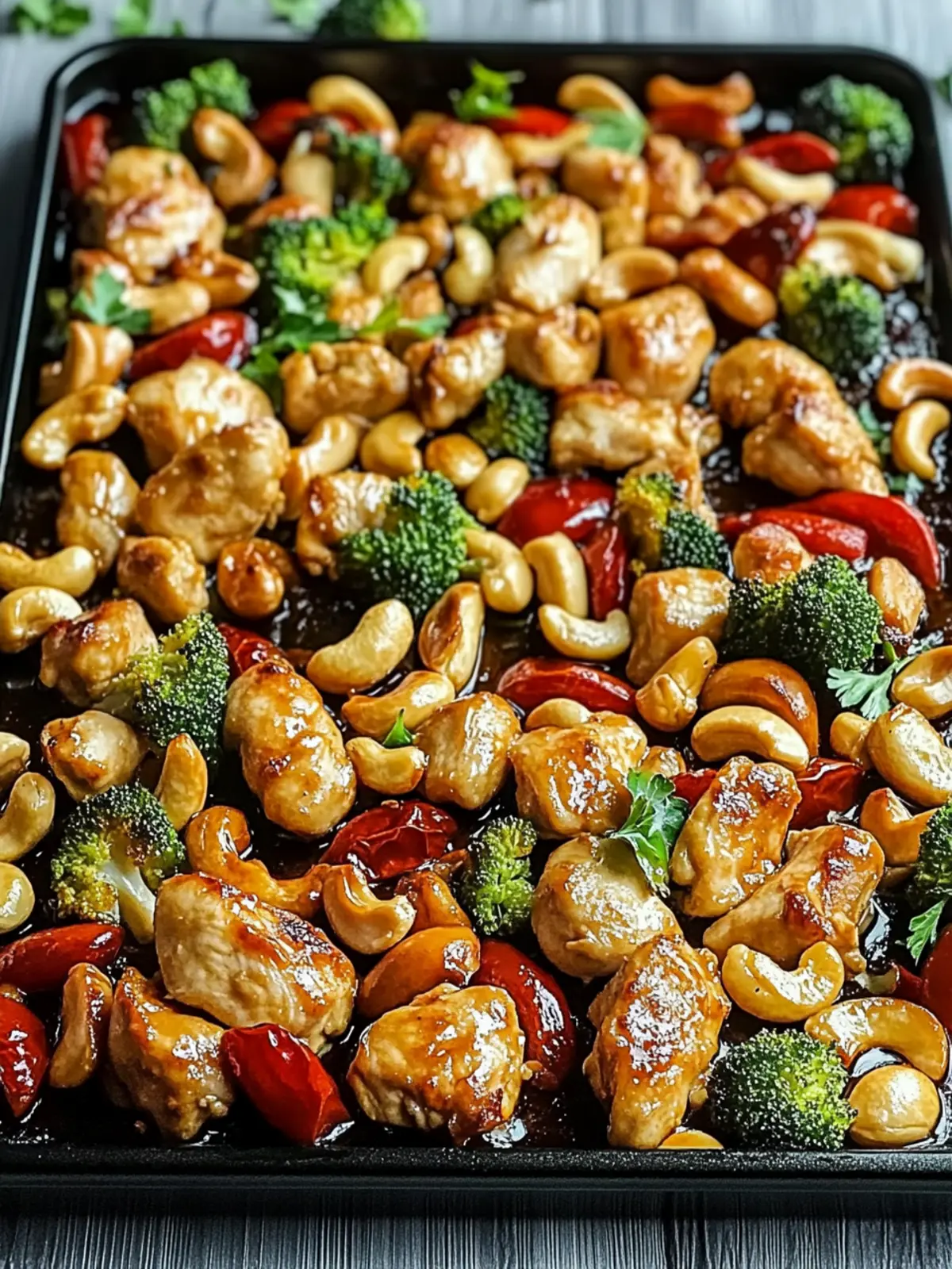 Easy Sheet Pan Cashew Chicken Recipe for Effortless Weeknight Dinners 3 Easy Sheet Pan Cashew Chicken Recipe for Busy Weeknights
