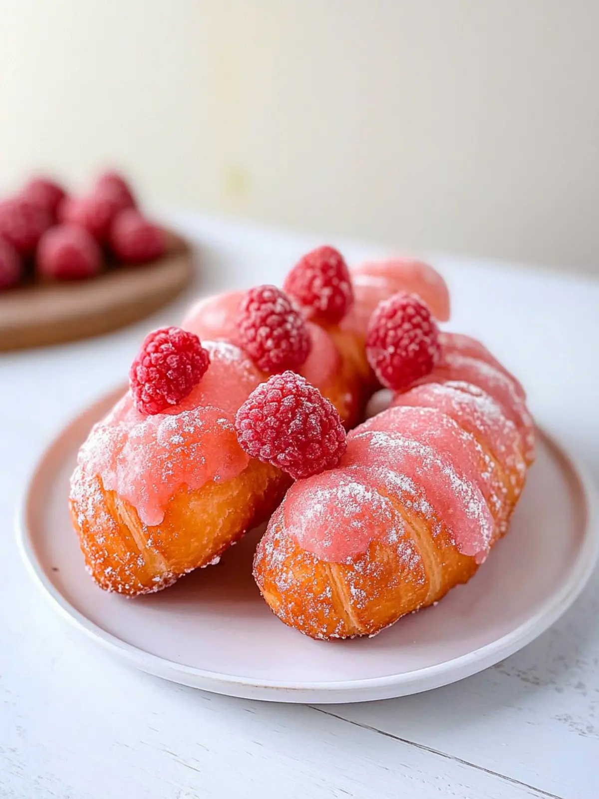 Raspberry Croissant Sourdough Donuts for a Delightful Morning 4 Raspberry Croissant Sourdough Donuts
