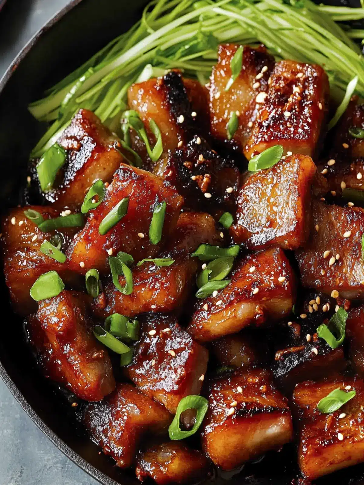 Crispy Healthy Korean Pork Belly Skillet for Quick Dinners 4 Healthy Korean Pork Belly Skillet