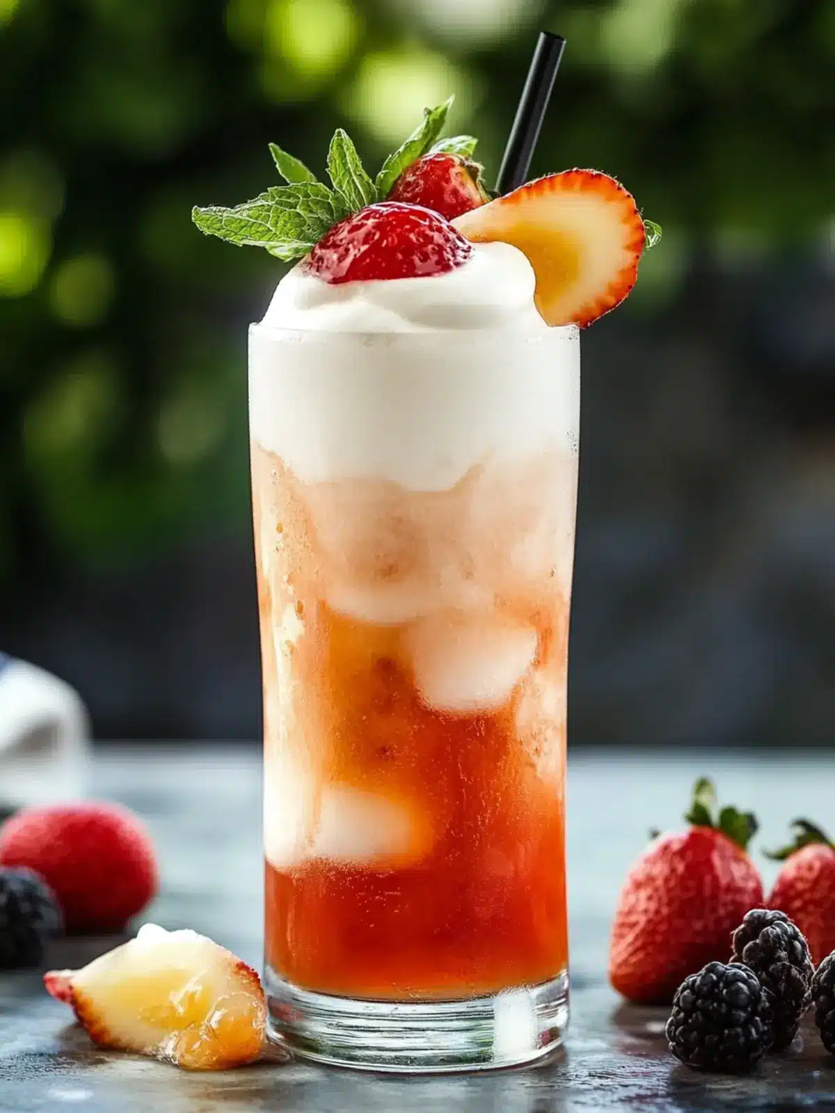 Delicious Homemade Real Fruit Irish Cream Soda for Hot Days 3 Homemade Real Fruit Irish Cream Soda