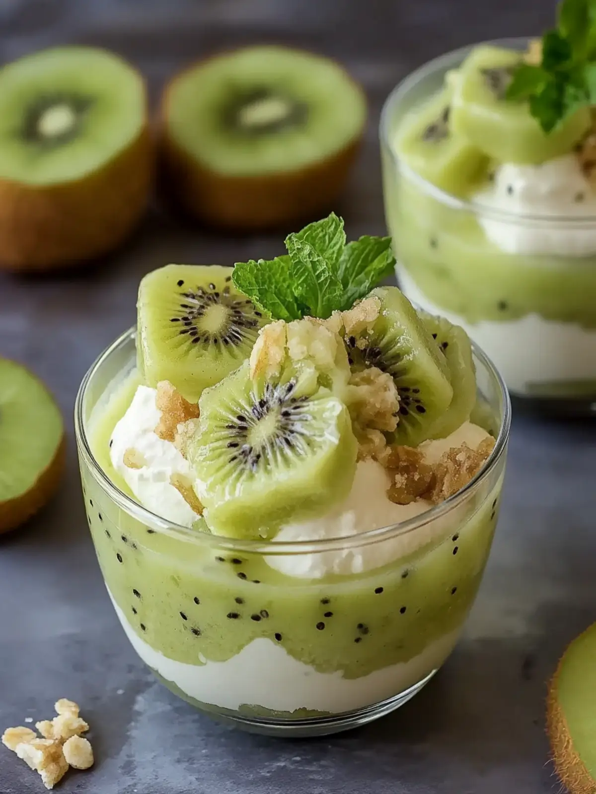Whip Up an Easy 3-Ingredient Kiwi Fool: No-Bake Bliss! 4 Easy 3-ingredient Kiwi Fool