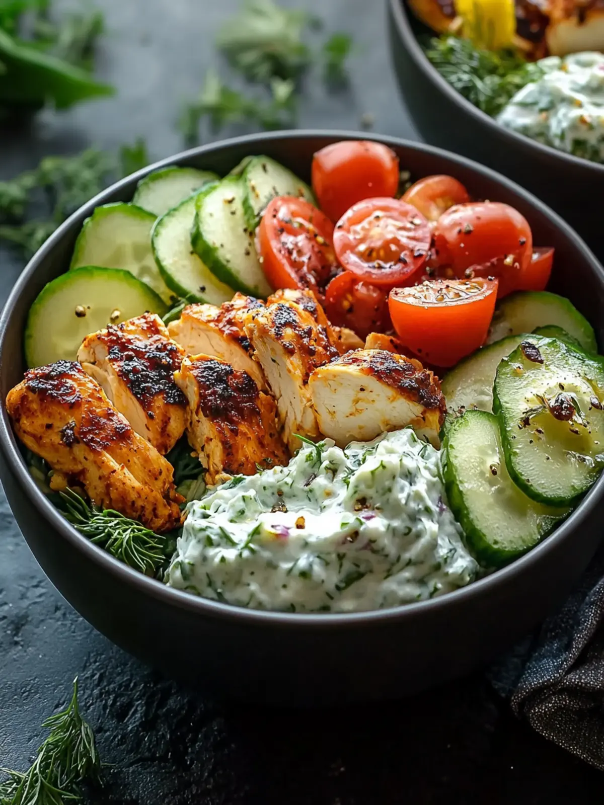 Irresistible Chicken Tzatziki Bowls You Can't Resist Making 3 Irresistible Chicken Tzatziki Bowls