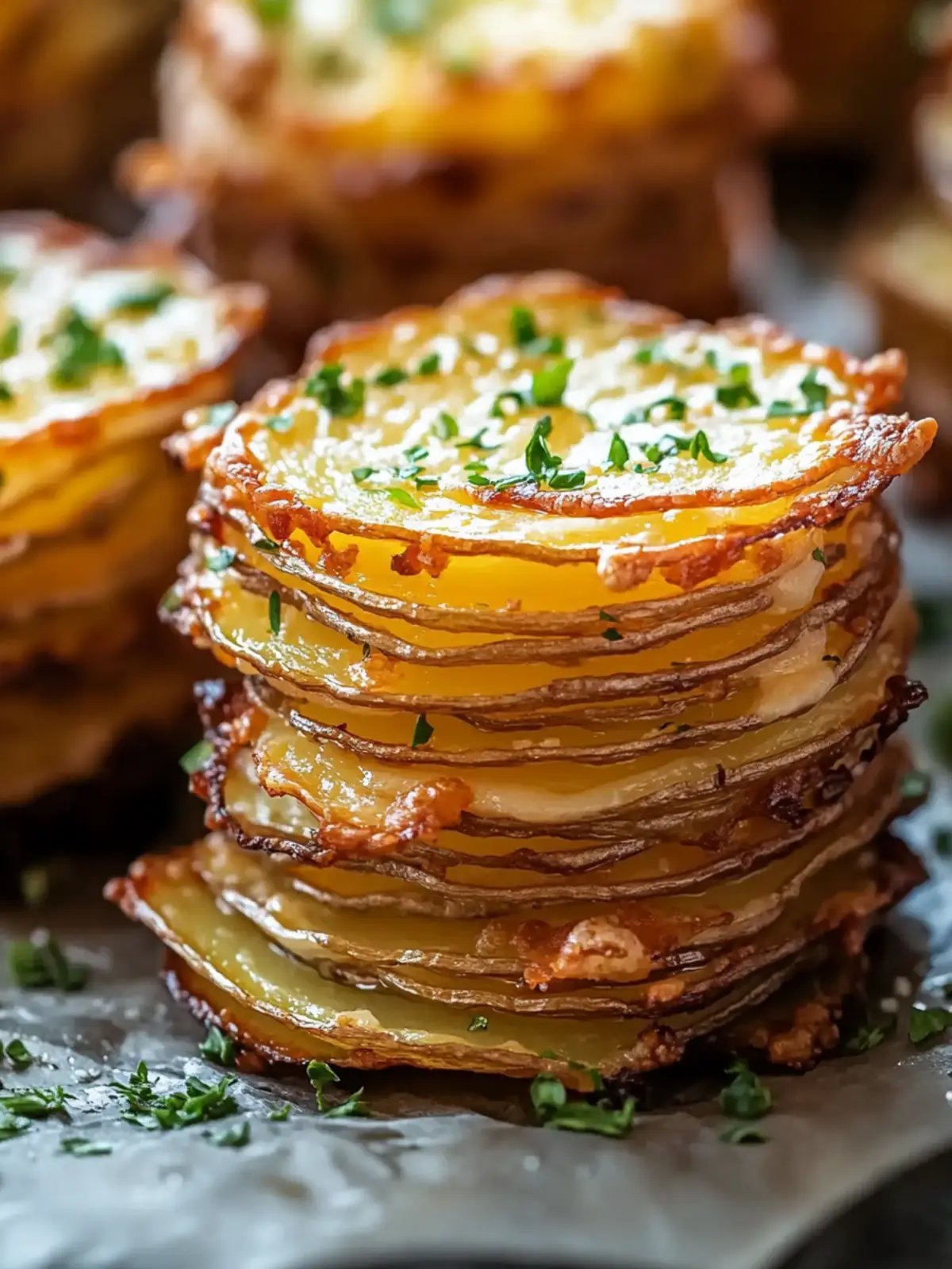 Irresistible Crispy Cheesy Potato Stacks for Ultimate Comfort 2 Irresistible Crispy Cheesy Potato Stacks