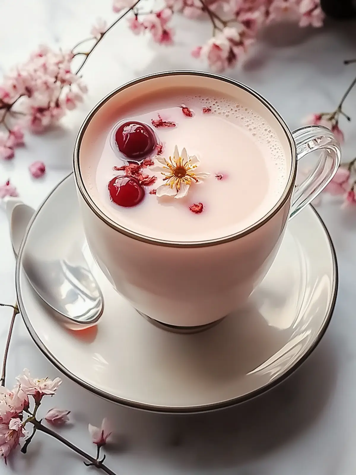 Delicious Cherry Earl Grey Milk Tea for Cozy Moments 4 Delicious Cherry Earl Grey Milk Tea