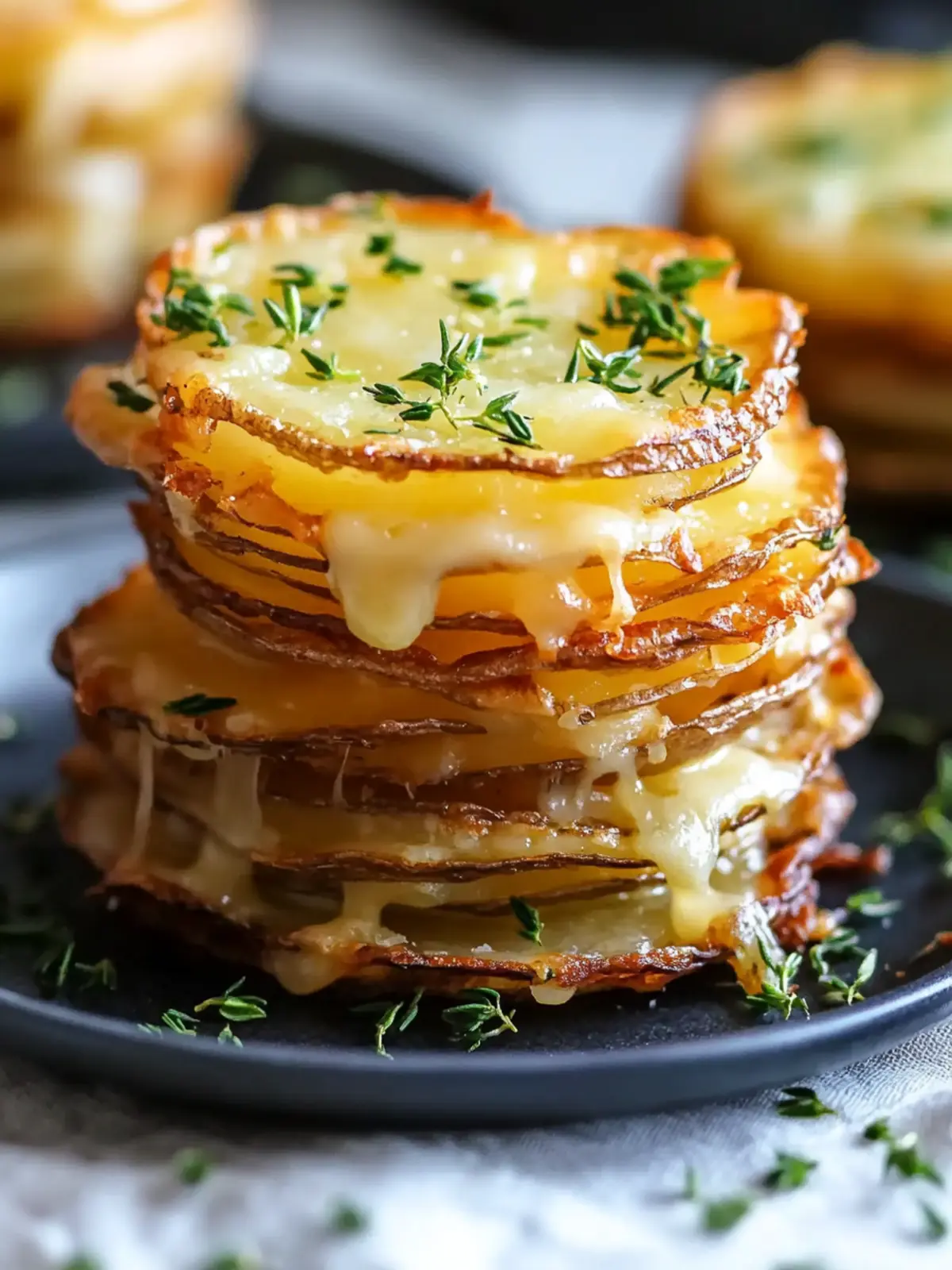 Irresistible Crispy Cheesy Potato Stacks for Ultimate Comfort 5 Irresistible Crispy Cheesy Potato Stacks