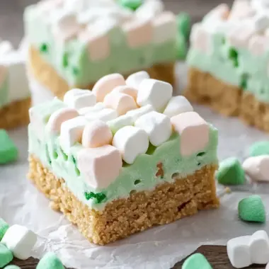 St Patrick's Mint Marshmallow Confetti Bars Recipe for Festive Fun 10 St Patrick’s Mint Marshmallow Confetti Bars Recipe