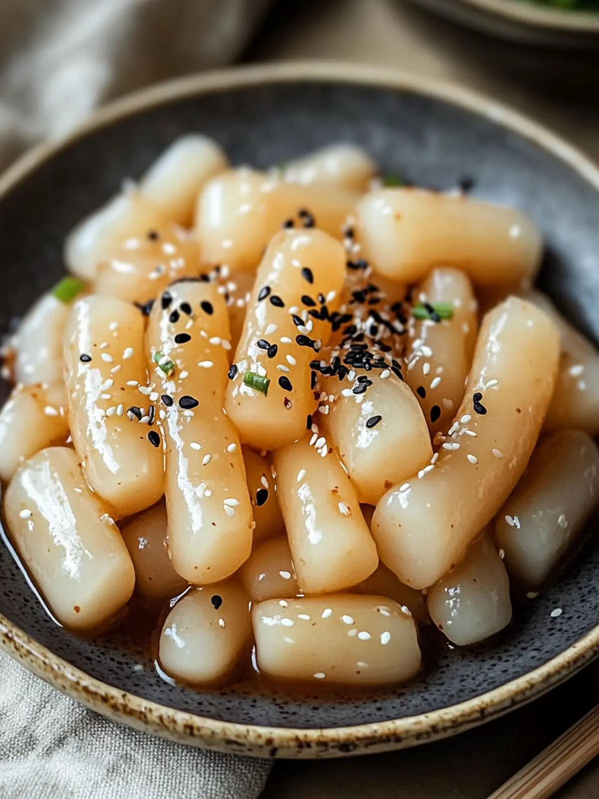 Sweet Soy Butter Korean Rice Cakes for a Quick Snack Fix 4 Sweet Soy Butter Korean Rice Cakes