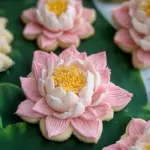 Delightful Lotus Flower Cookies Inspired by Percy Jackson 15 Lotus Flower Cookies Inspired by Percy Jackson