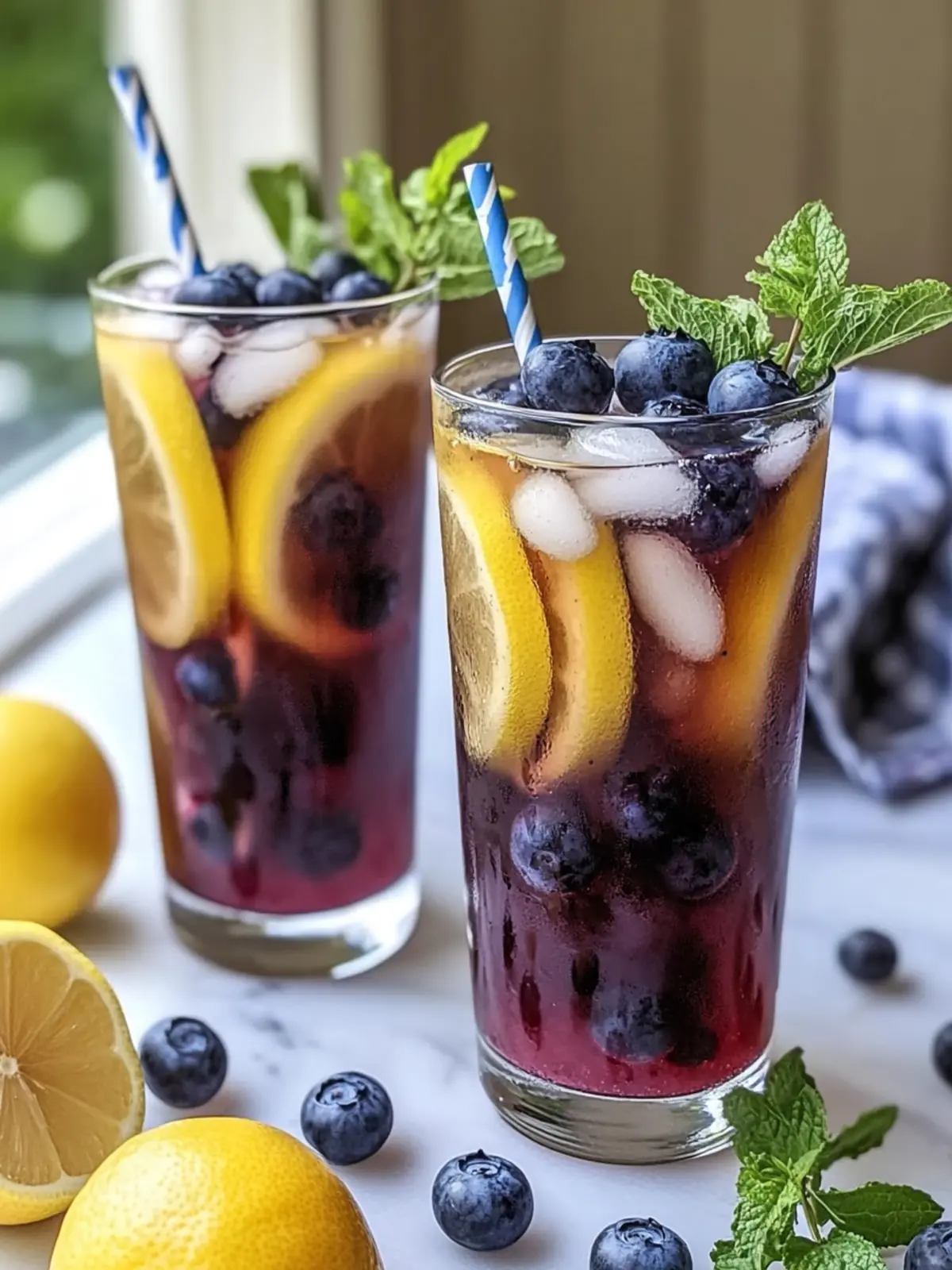 Blueberry Tea Lemonade: Your Ultimate Refreshing Summer Sip 2 Blueberry Tea Lemonade