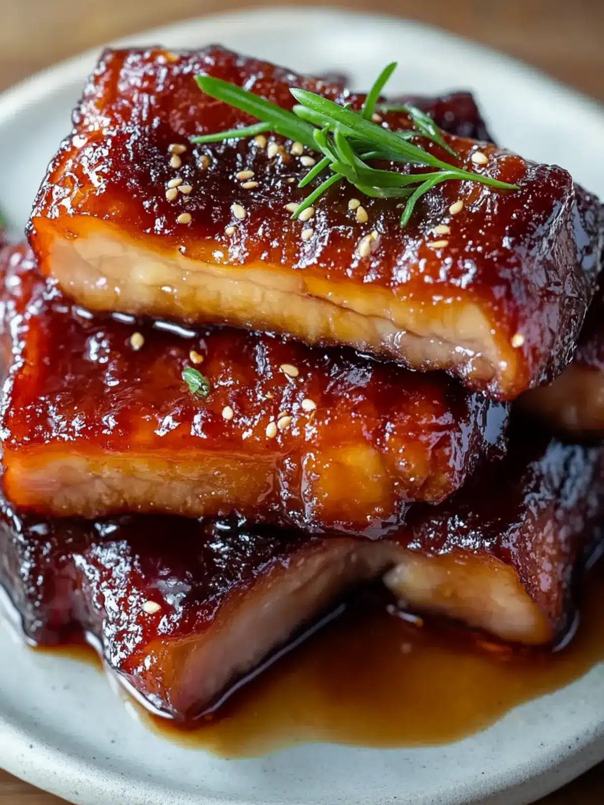 Savory Honey Glazed Pork Belly – Your New Comfort Food Hero 2 Savory Honey Glazed Pork Belly – Sticky, Sweet, and Perfectly Tender