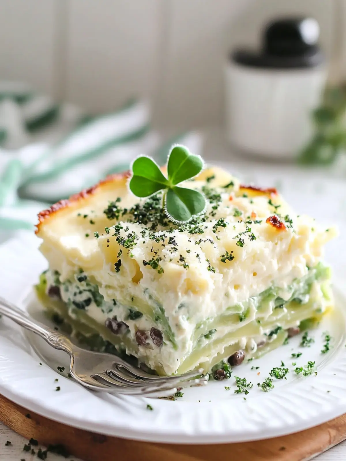 Shamrock Lasagna: A Magical Minty No-Bake Delight 4 Shamrock Lasagna