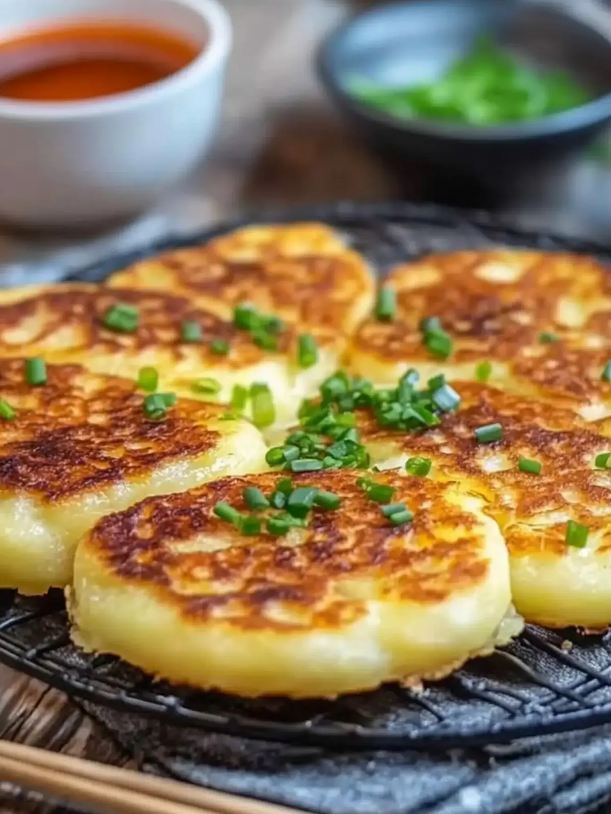 Crispy Korean Cheese Potato Pancakes (Gamjajeon) You’ll Love 2 Korean Cheese Potato Pancakes (Gamjajeon)