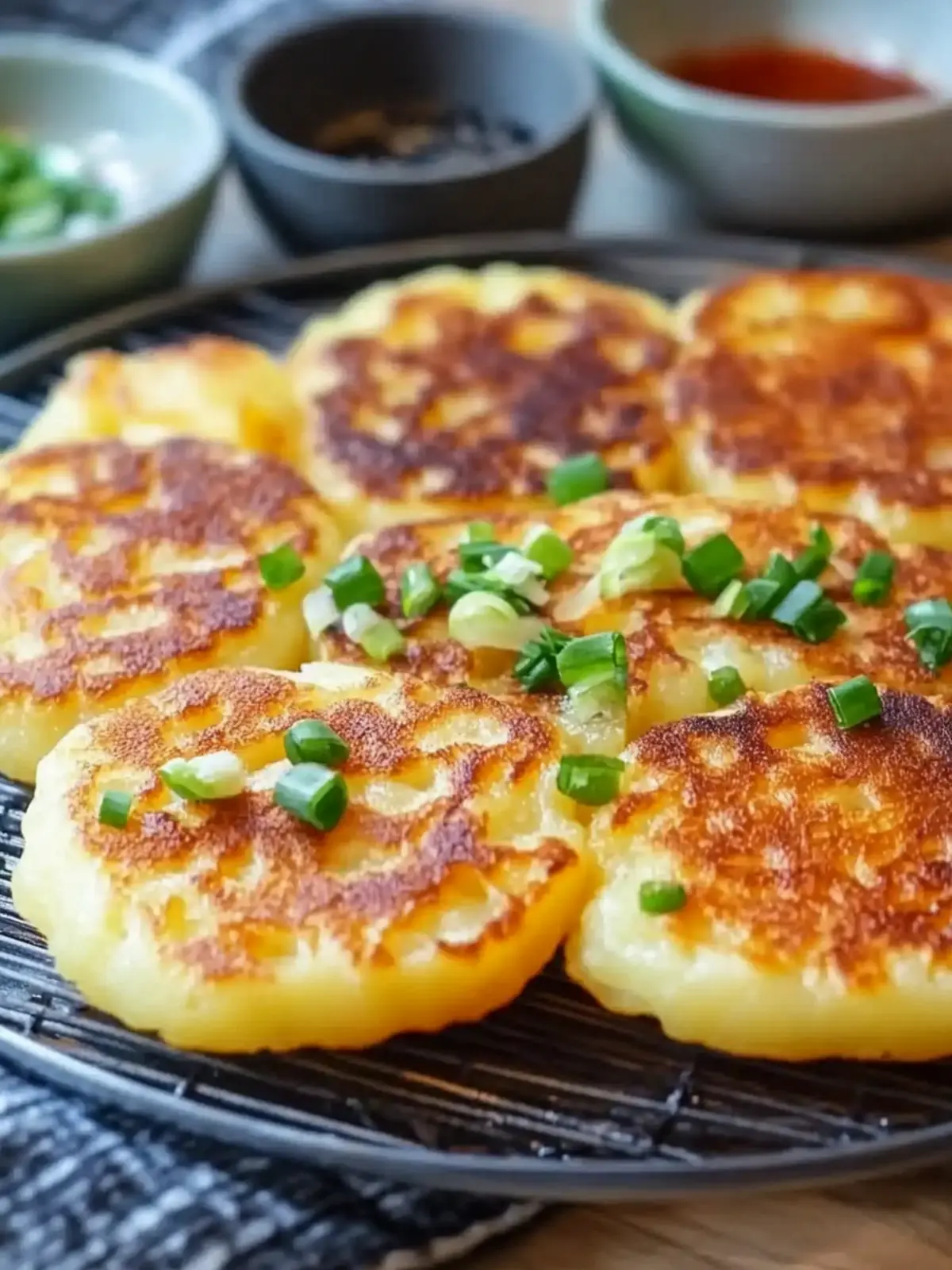 Crispy Korean Cheese Potato Pancakes (Gamjajeon) You’ll Love 3 Korean Cheese Potato Pancakes (Gamjajeon)