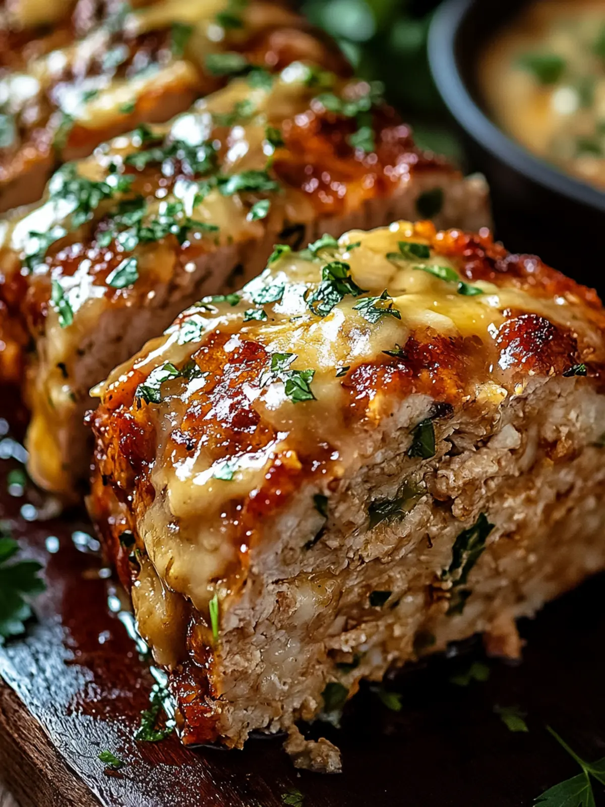 Juicy Garlic Parmesan Chicken Meatloaf You'll Crave Tonight 3 Juicy Garlic Parmesan Chicken Meatloaf