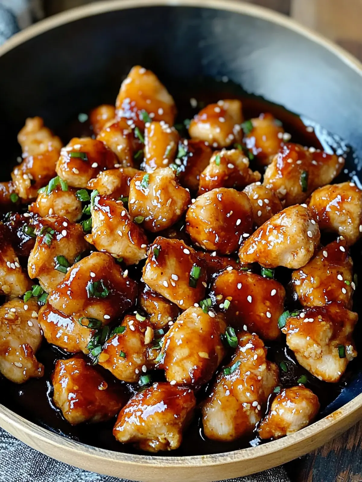 Honey Garlic Chicken Bites – Quick, Sticky, Family Favorite 2 Honey Garlic Chicken Bites