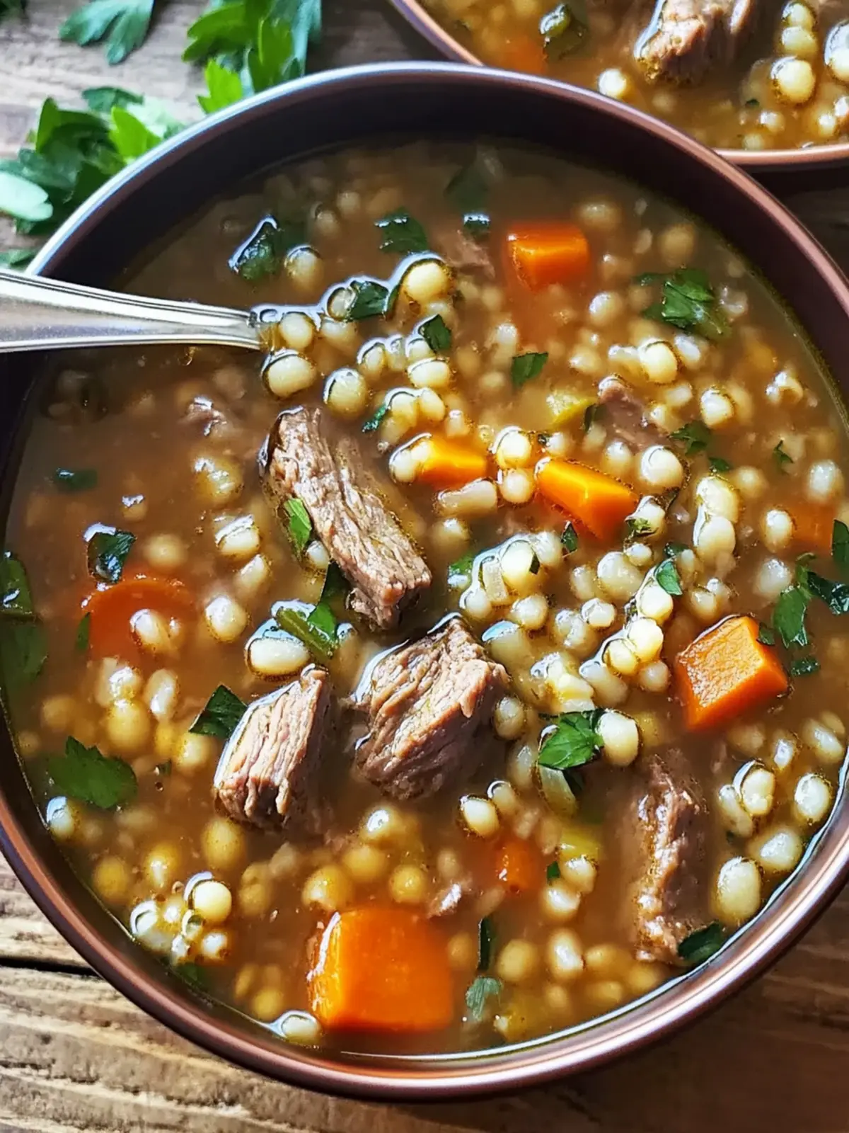 Healthy Beef Barley Soup: Comfort in Every Warm Bowl 4 healthy Beef Barley Soup