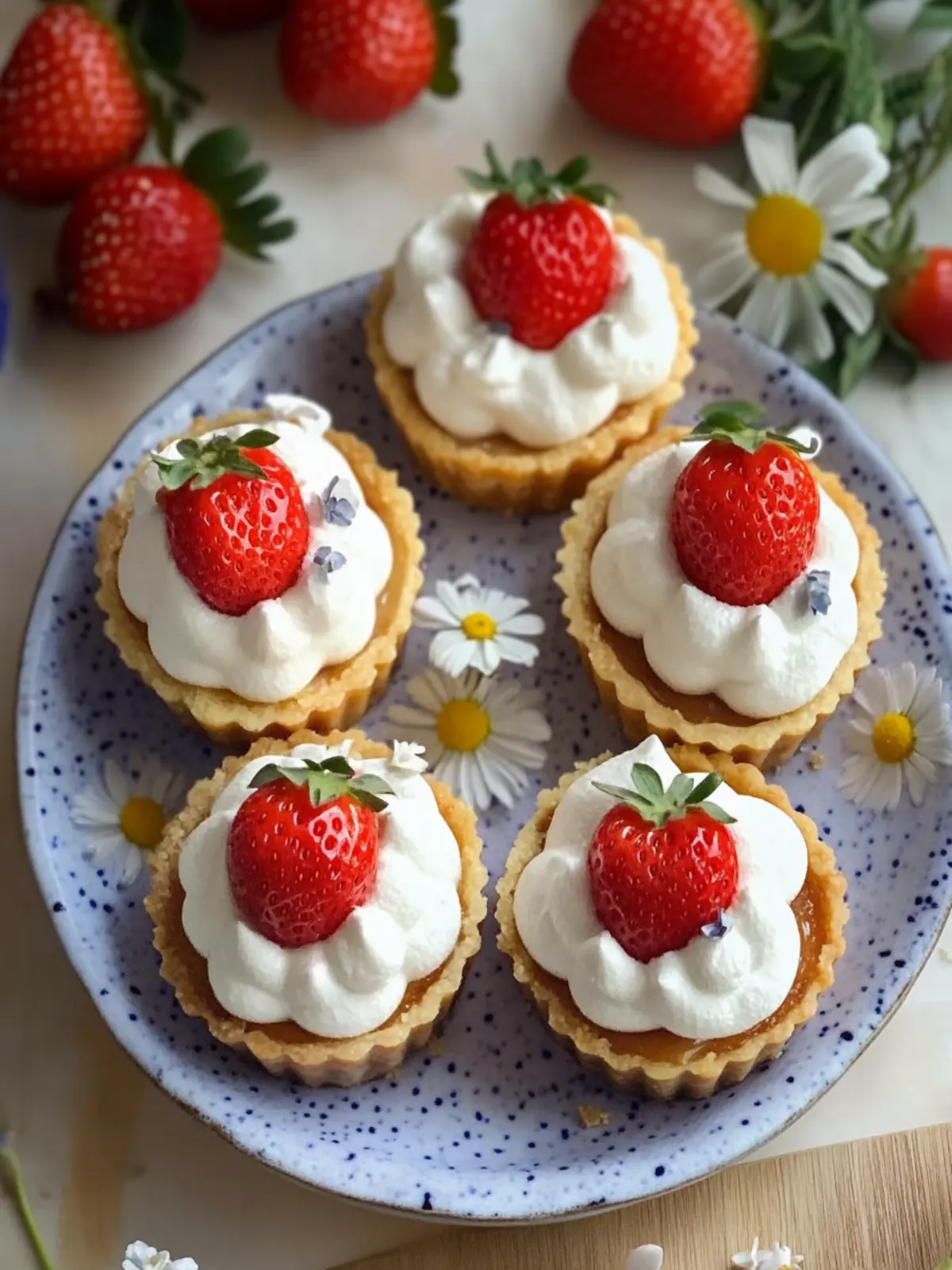 Cute Miffy Strawberry Cheesecake Tartlets You'll Love to Make 5 Miffy Strawberry Cheesecake Tartlets