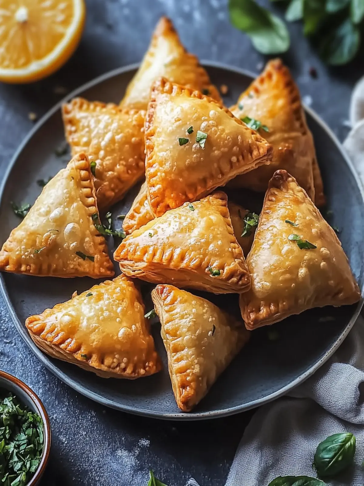 Sambusa Bliss: Crispy Pastries with Savory Filling Magic 2 Sambusa Bliss: Crispy Pastries with Flavorful Filling Magic