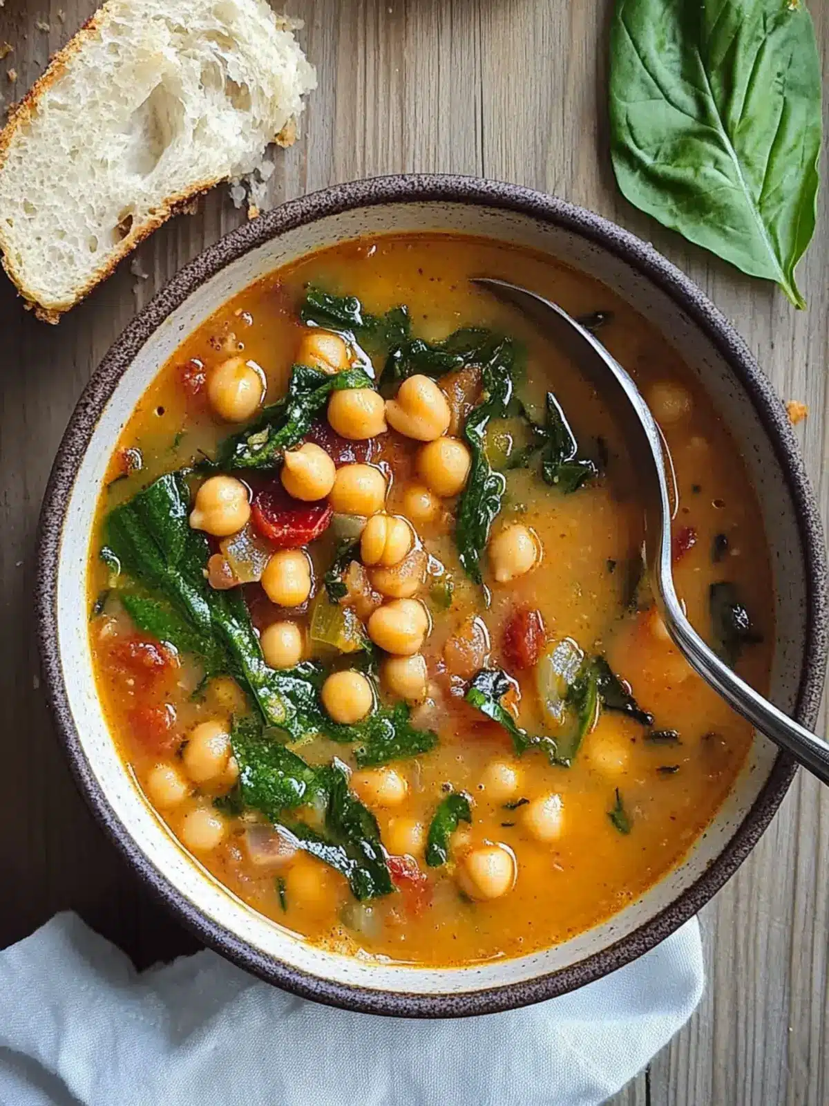 Hearty Tuscan Chickpea Soup – Comfort in Every Spoonful 3 Tuscan Chickpea Soup