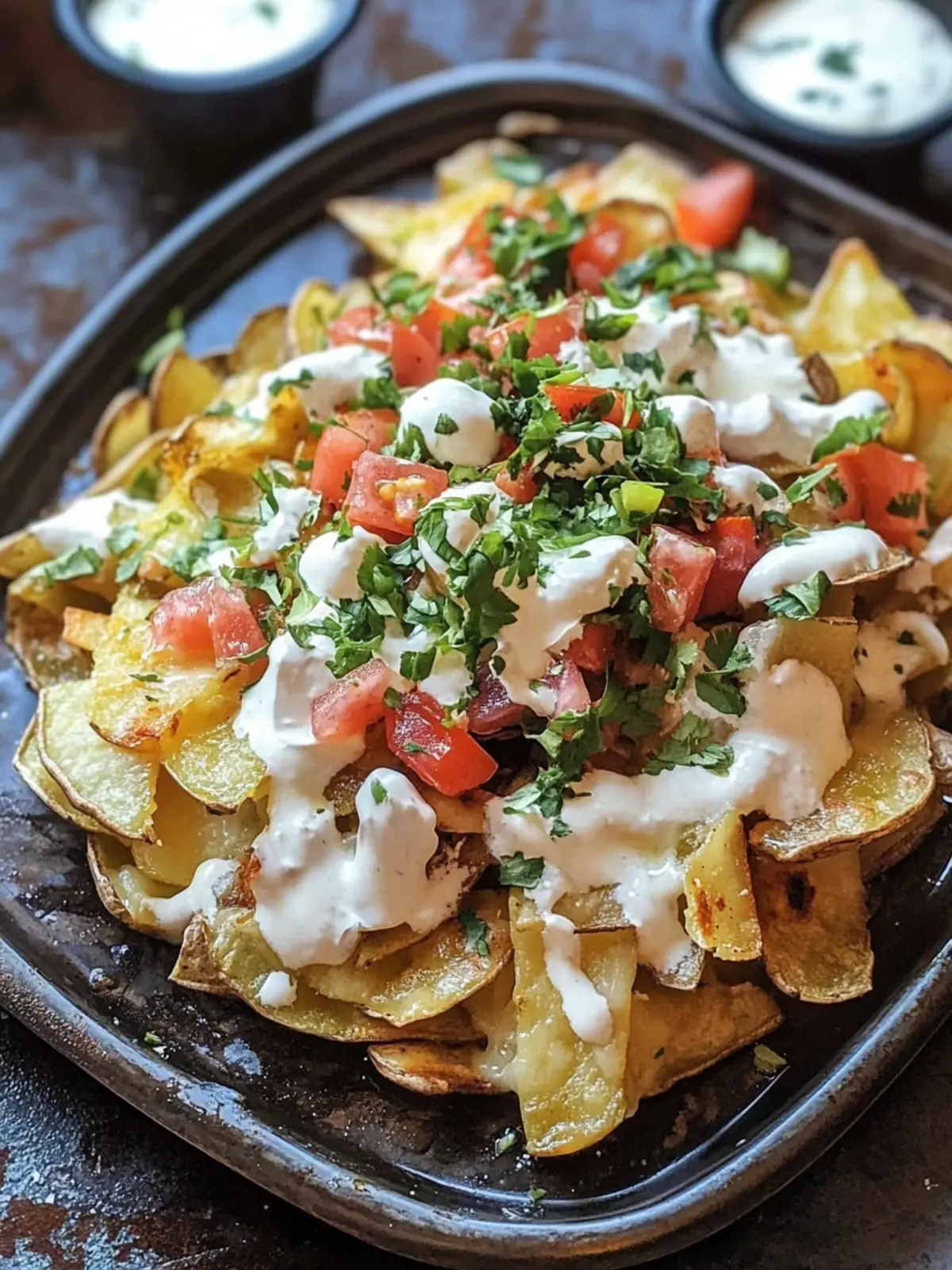 Ultimate Irish Pub Potato Nachos Your New Favorite Snack 5 Irish Pub Potato Nachos