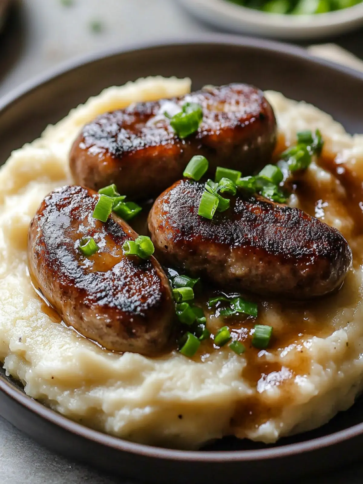 Hearty Irish Bangers and Mash with Rich Onion Gravy Magic 2 Irish Bangers and Mash