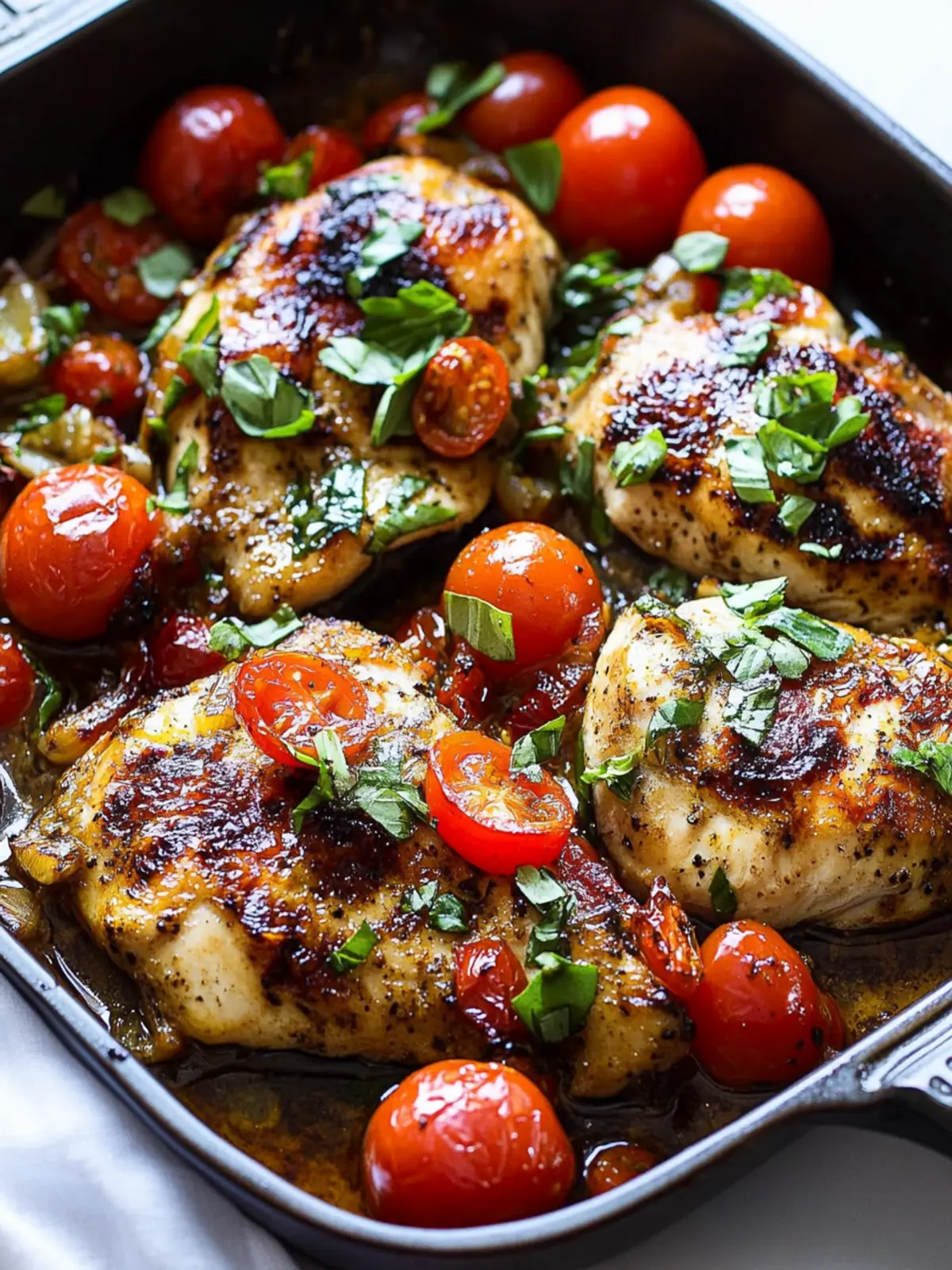 Savory Baked Balsamic Chicken Recipe for Busy Nights 3 Baked Balsamic Chicken Recipe