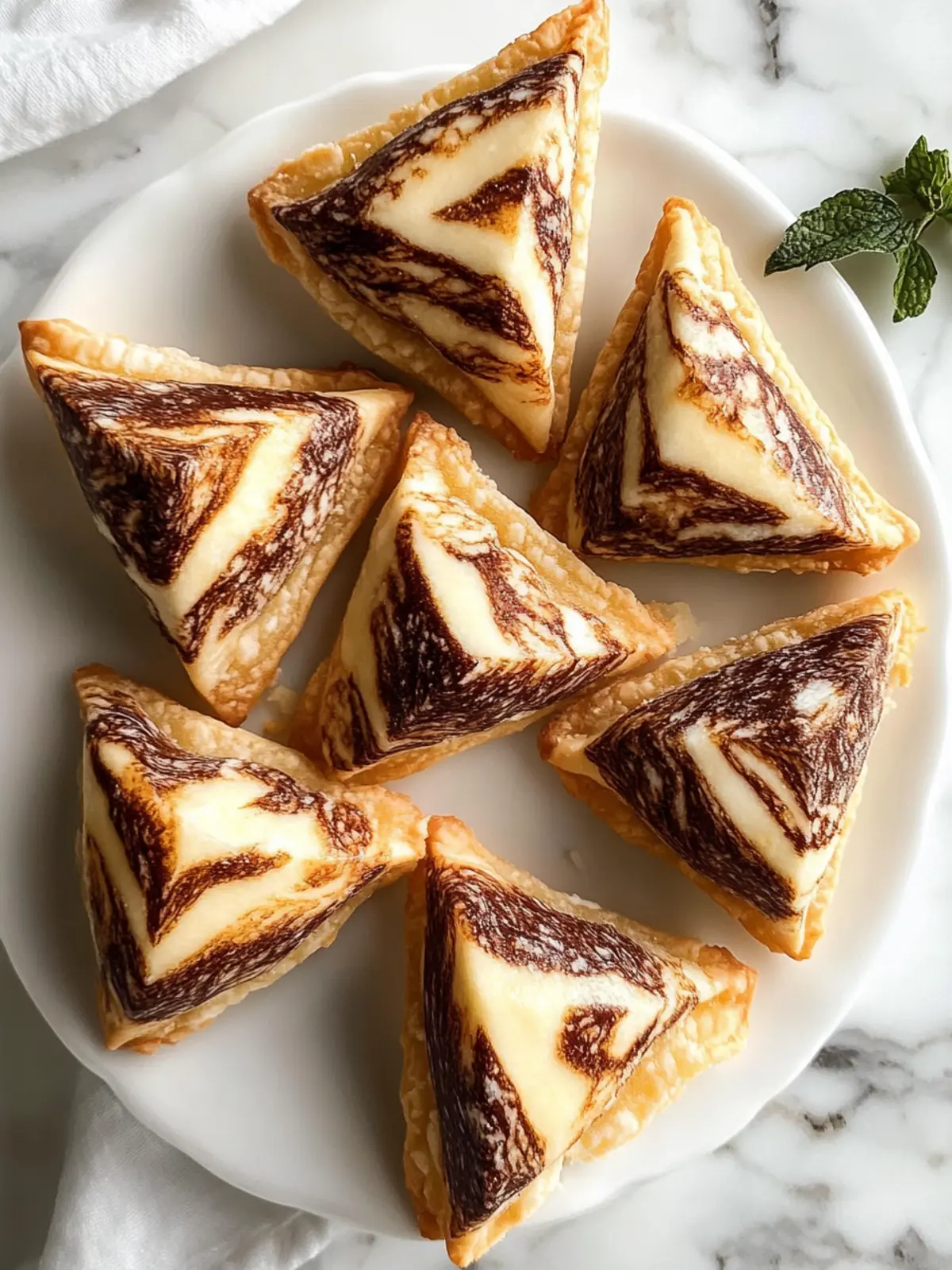 Marbled Cheesecake Hamantaschen: Your New Favorite Treat 4 Marbled Cheesecake Hamantaschen