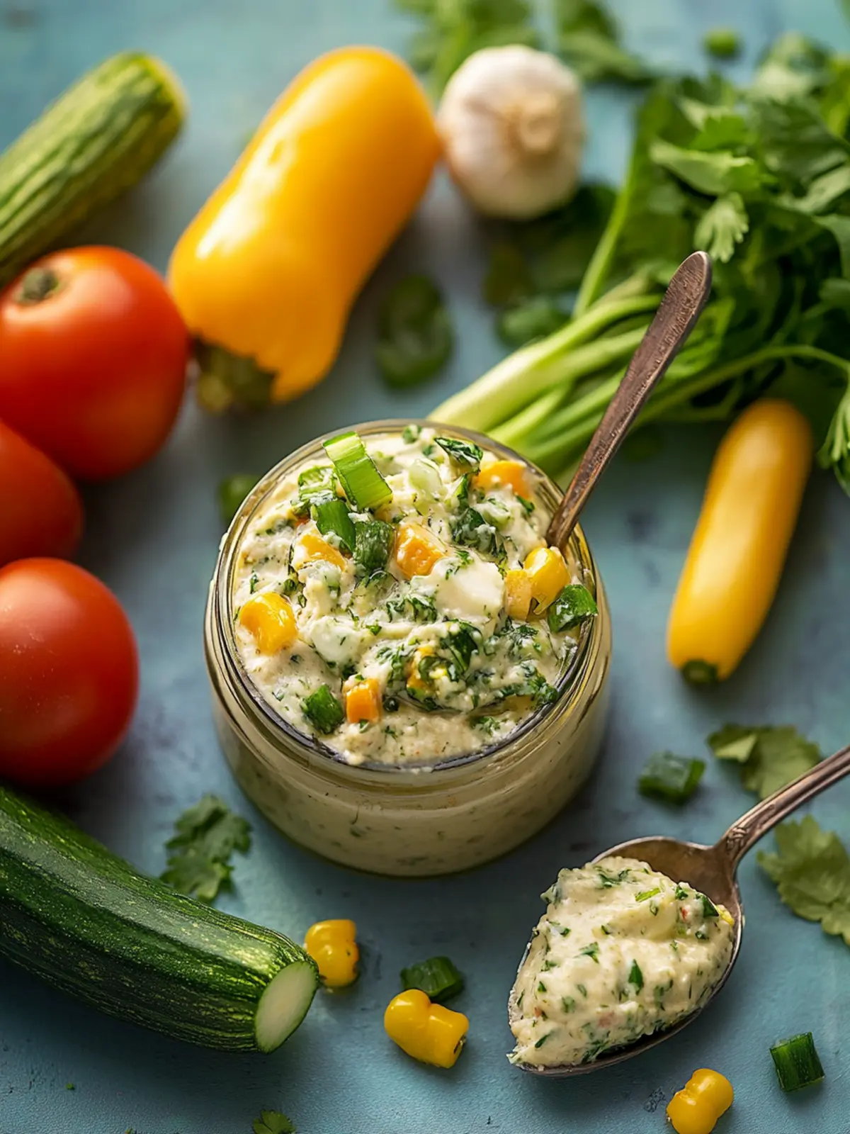 Deliciously Creamy Garden Vegetable Spread in Just 20 Minutes 5 Garden Vegetable Spread