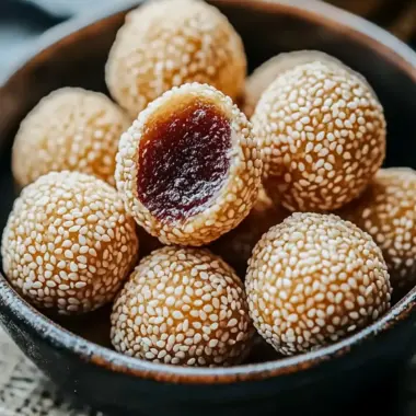 Crispy Golden Sesame Balls That Will Wow Your Taste Buds 9 Crispy Golden Sesame Balls That Will Wow Your Taste Buds