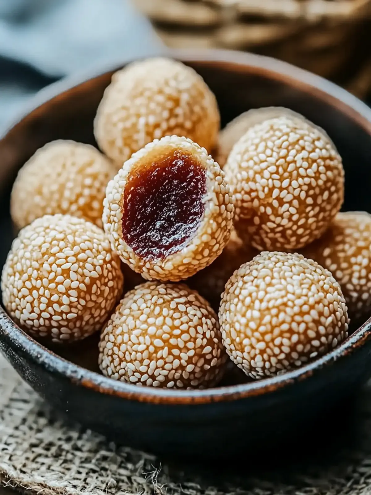 Crispy Golden Sesame Balls That Will Wow Your Taste Buds 5 Crispy Golden Sesame Balls That Will Wow Your Taste Buds