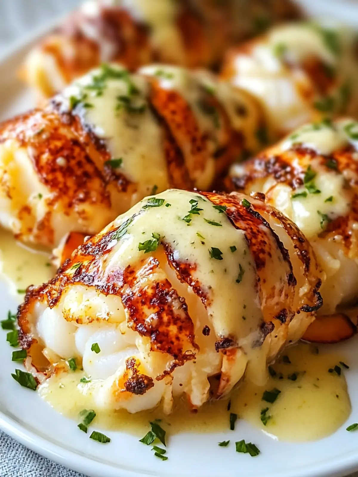 Indulgent Creamy Garlic Butter Lobster Tails for Home Chefs 3 Creamy Garlic Butter Lobster Tails