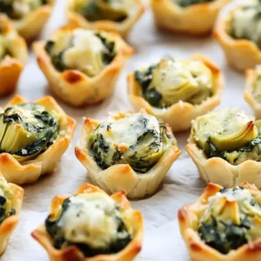 Irresistible Spinach Artichoke Bites for Easy Party Pleasing 10 Spinach Artichoke Bites