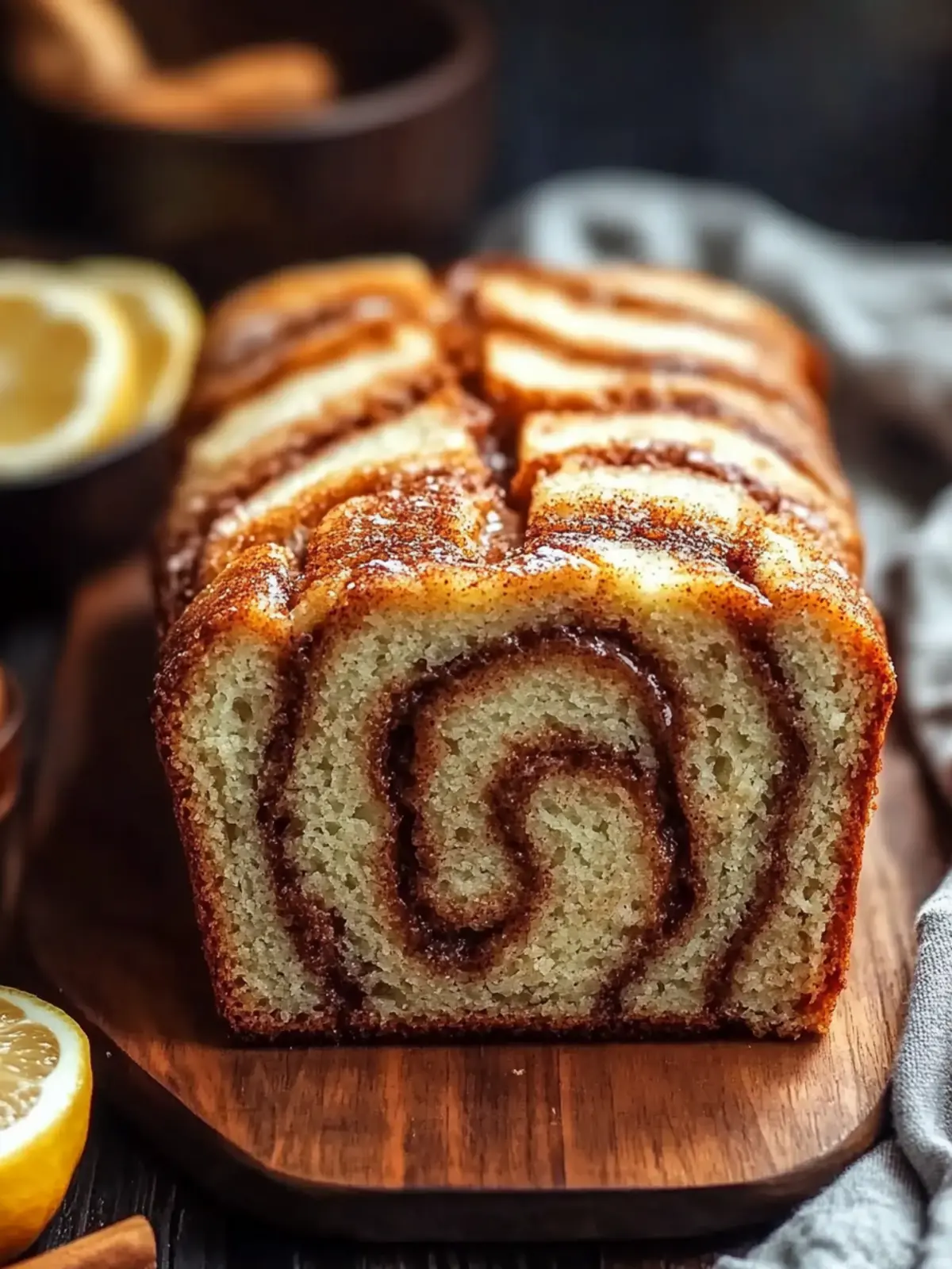 Moist Cinnamon Swirl Loaf That Will Warm Your Heart 4 Moist Cinnamon Swirl Loaf