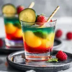 Colorful Rainbow Shots: Easy 3-Ingredient Fun for Parties 14 Rainbow Shots