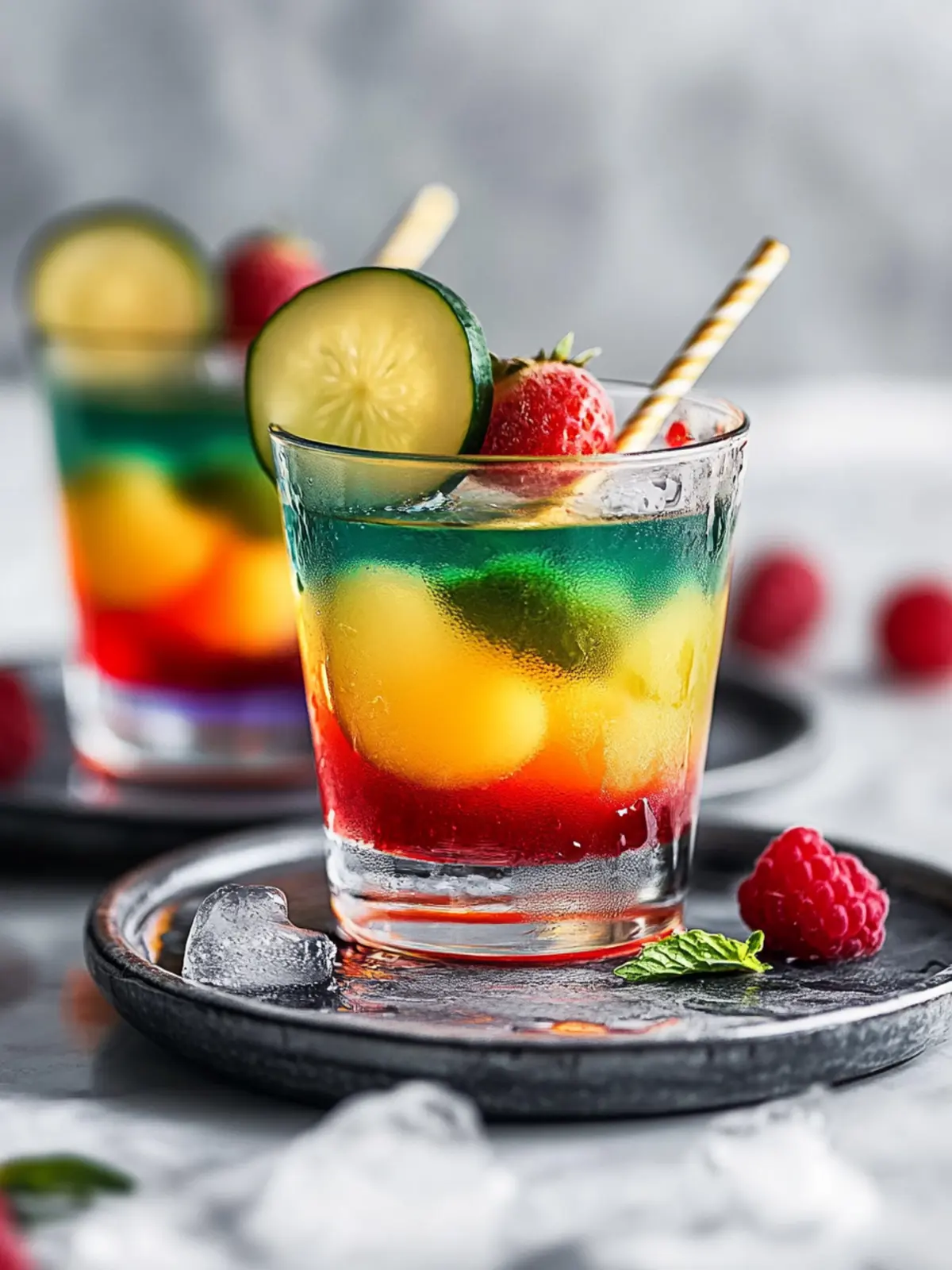Colorful Rainbow Shots: Easy 3-Ingredient Fun for Parties 5 Rainbow Shots