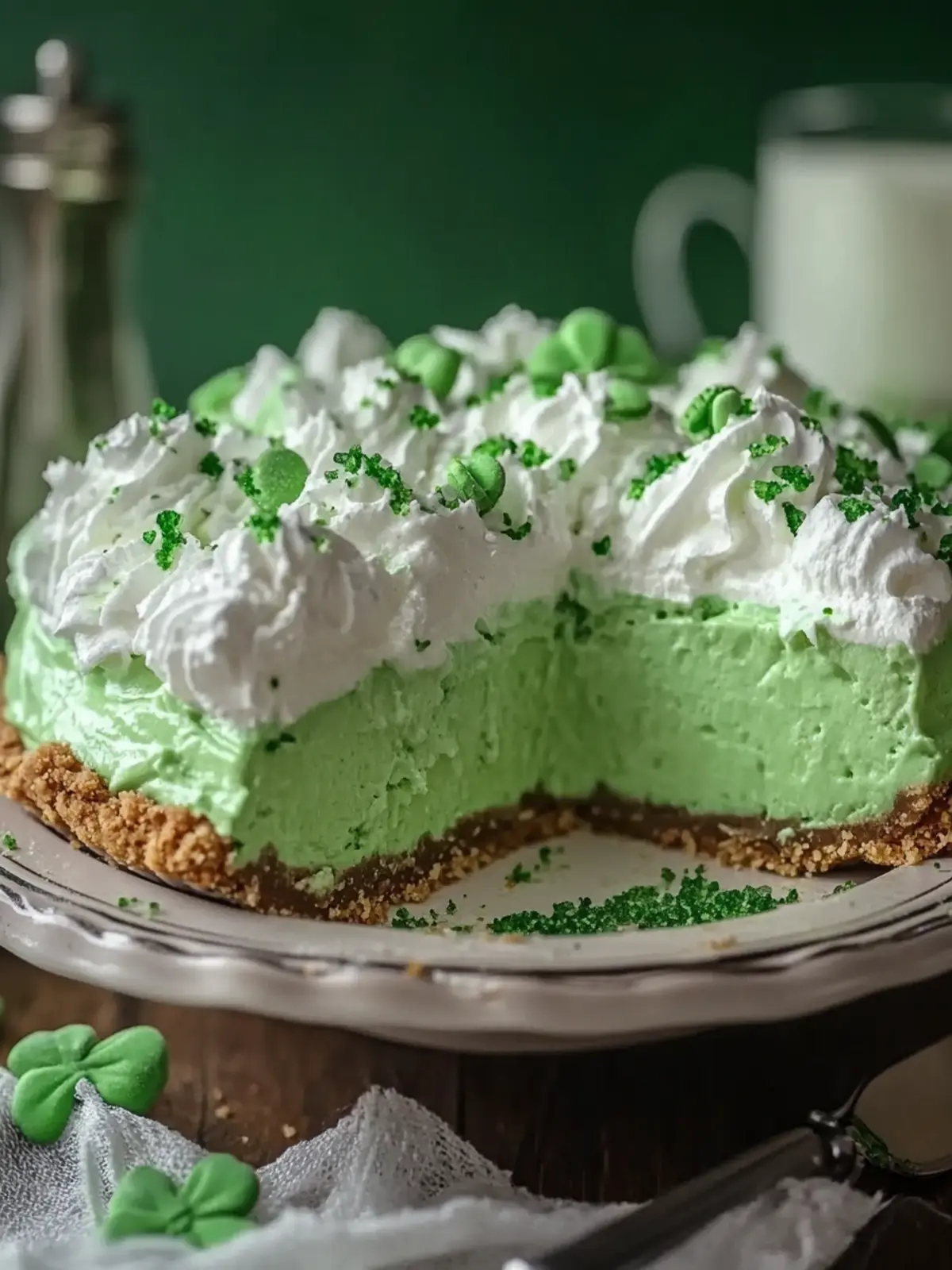 Irresistible Shamrock Shake Pie: Your Festive No-Bake Delight 4 Shamrock Shake Pie