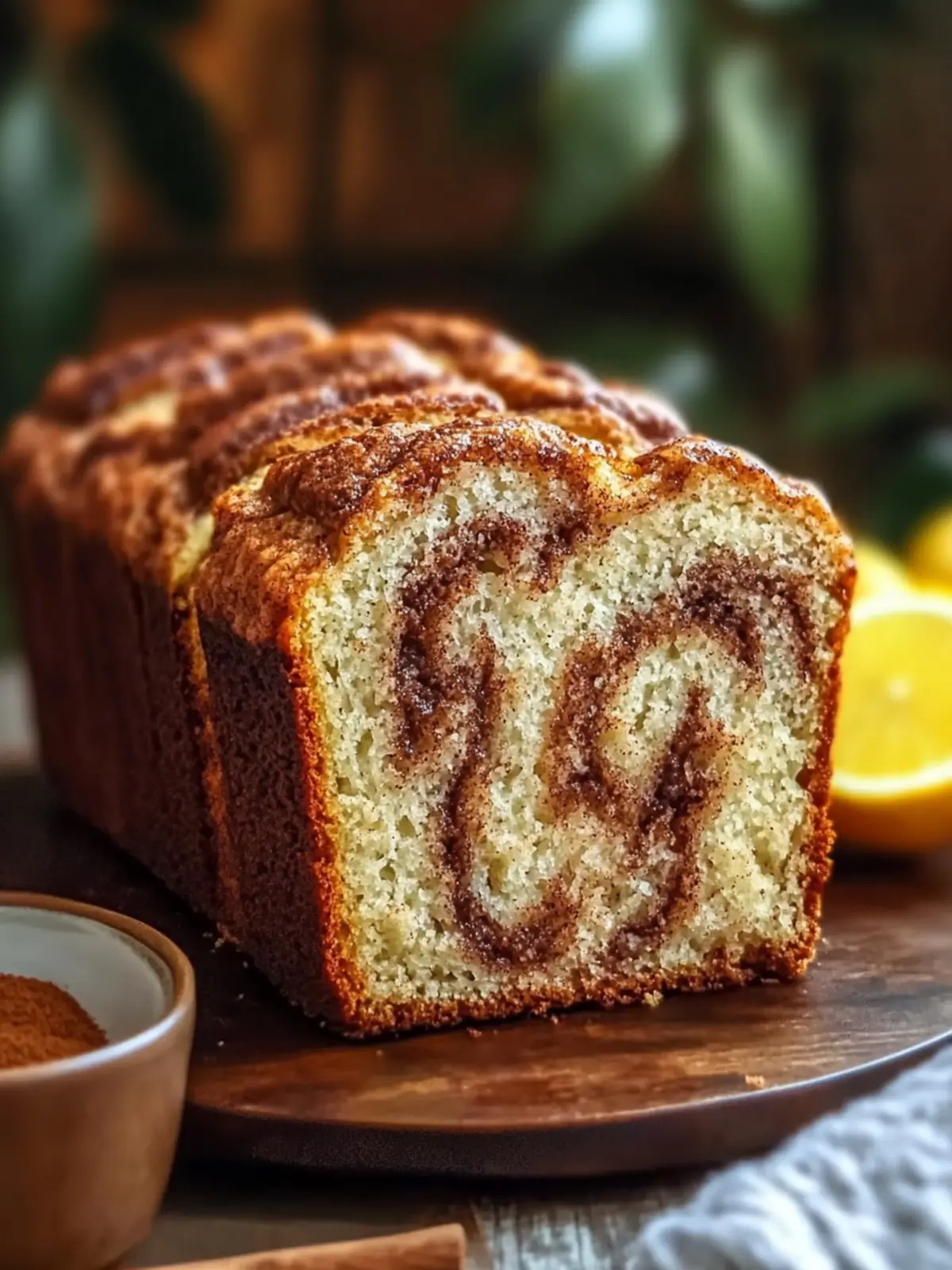 Moist Cinnamon Swirl Loaf That Will Warm Your Heart 3 Moist Cinnamon Swirl Loaf
