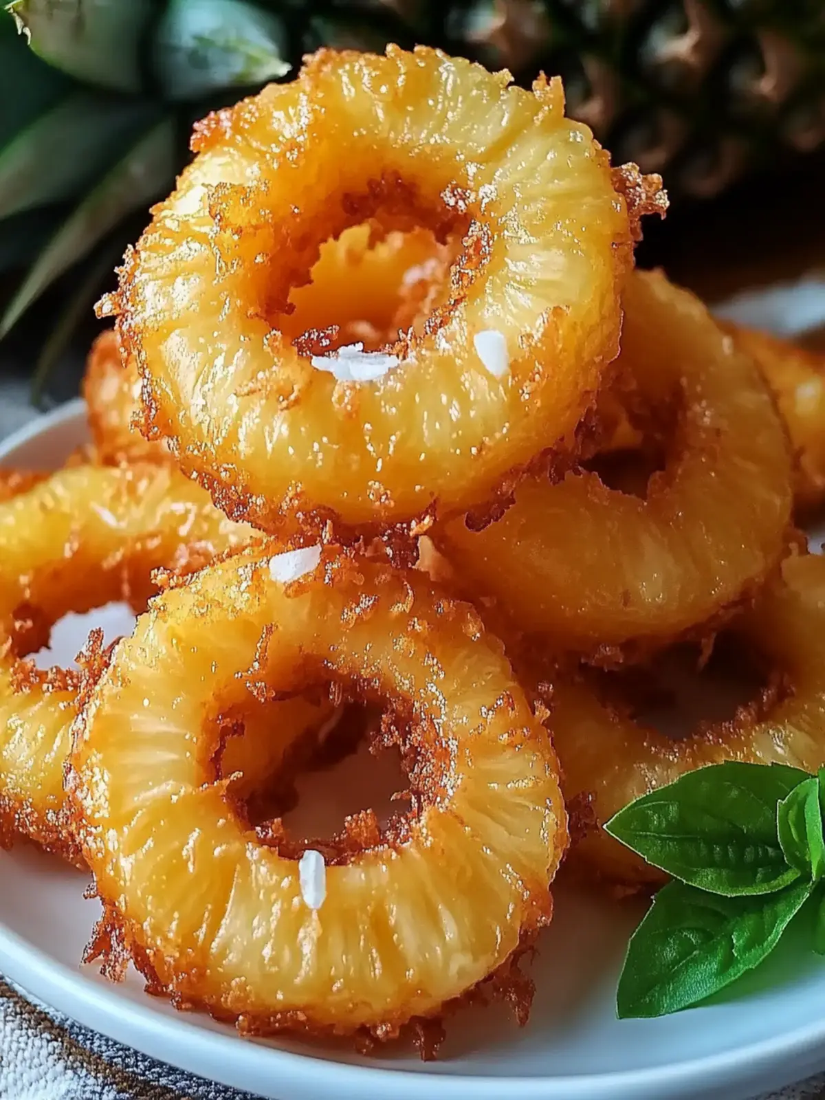 Fried Pineapple Rings – Irresistibly Sweet Tropical Snack 5 Fried Pineapple Rings – Tropical Snack Recipe