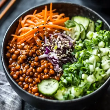 Korean Lentils Vegan Bulgogi: Easy Flavor Explosion at Home 9 Korean Lentils Vegan Bulgogi