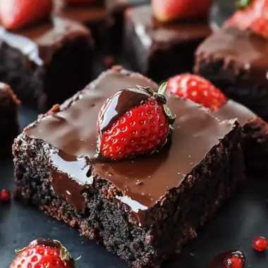 Chocolate Covered Strawberry Brownies: A Decadent Delight 10 Chocolate Covered Strawberry Brownies: Irresistibly Decadent Delight