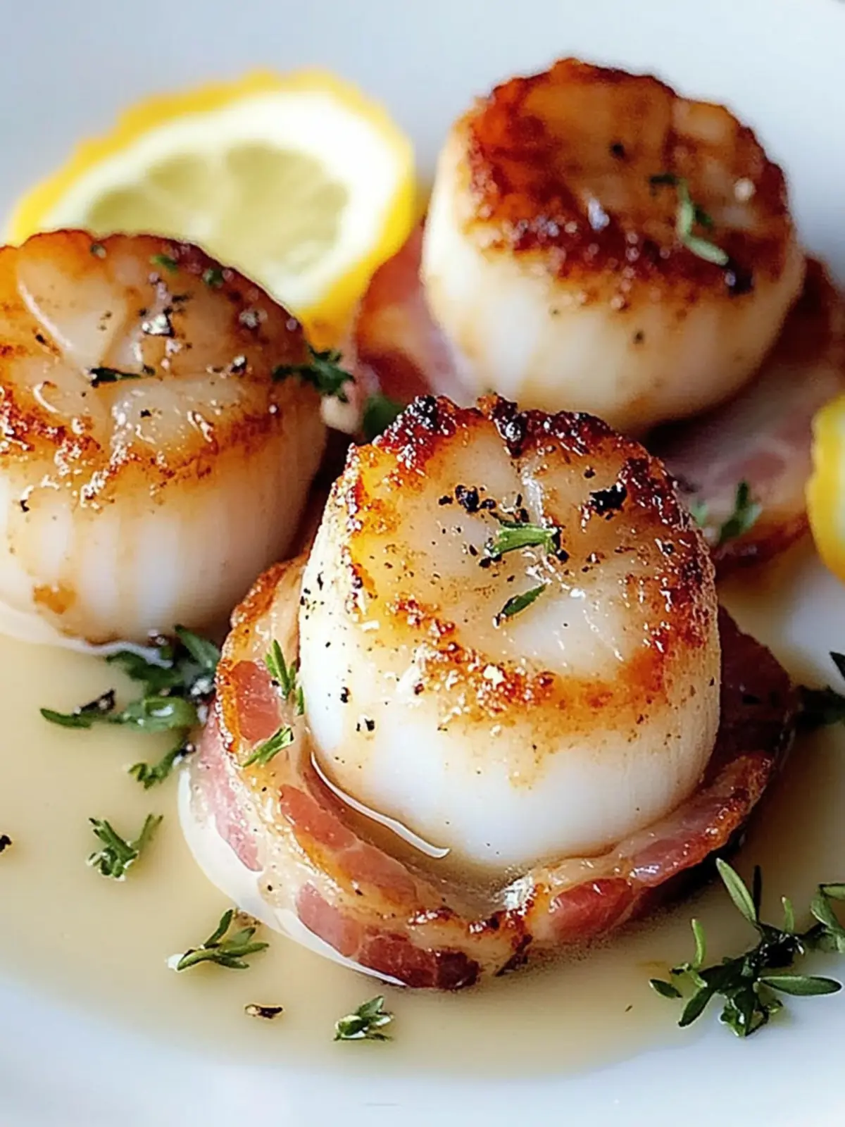 Bacon-Wrapped Scallops: Elevate Your Home Cooking Game 4 Bacon-Wrapped Scallops