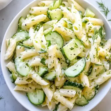 Delicious Healthy Cucumber Pasta Salad for Your Summer Picnics 9 Healthy Cucumber Pasta Salad