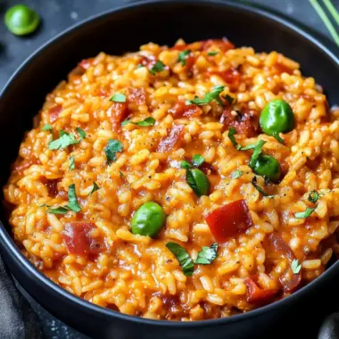 Savor Vegan Cajun Risotto: Creamy Comfort in Every Bite 9 Vegan Cajun Risotto
