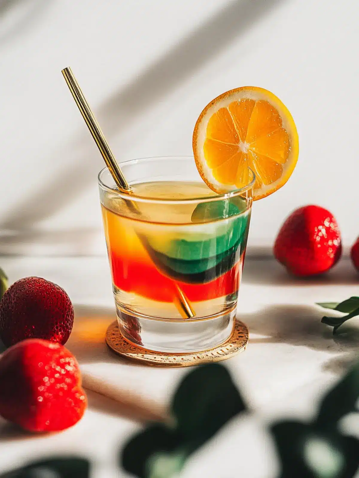 Colorful Rainbow Shots: Easy 3-Ingredient Fun for Parties 2 Rainbow Shots