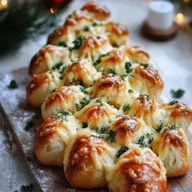 Cheesy Christmas Tree Bread: Easy Holiday Fun for Everyone 9 Cheesy Christmas Tree Bread
